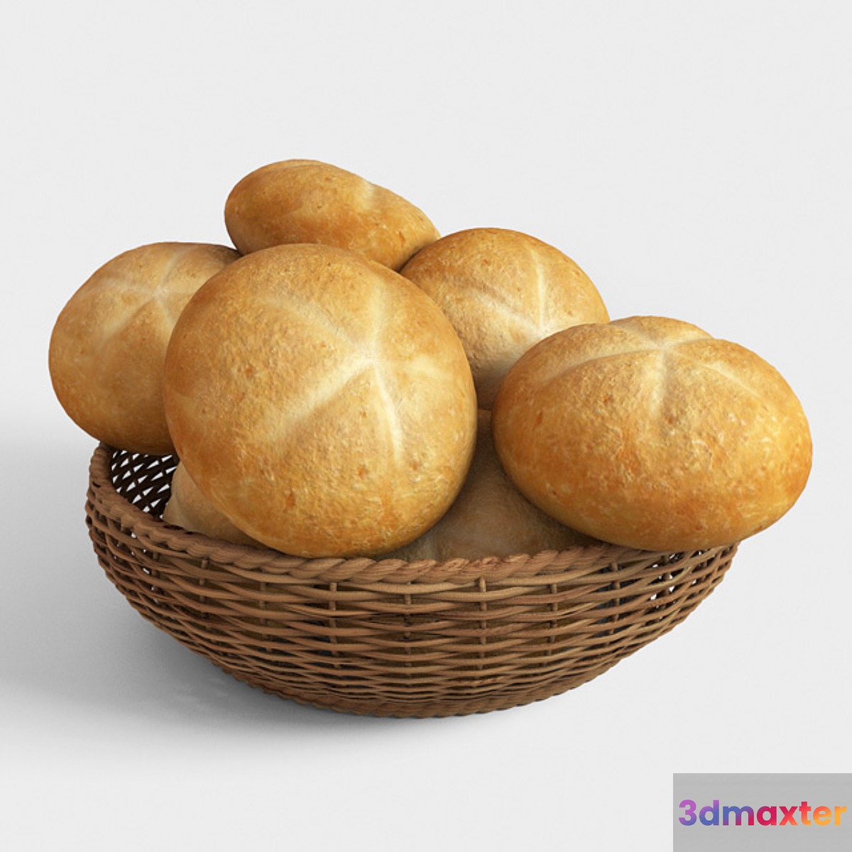 Basket with buns - No.2