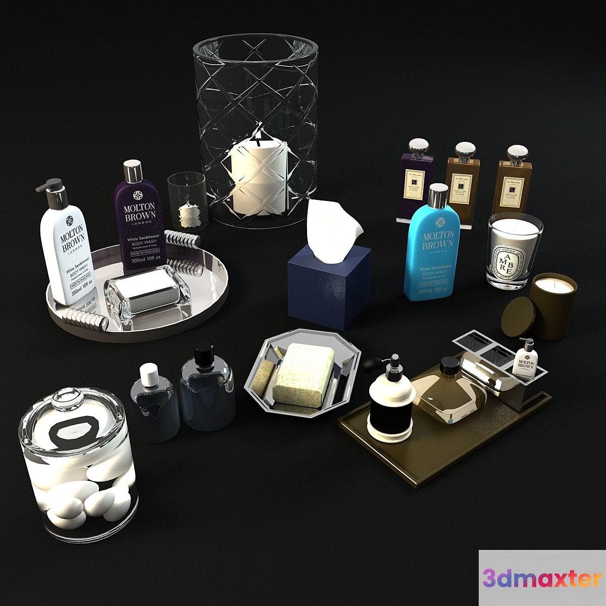 Decorative set for bathroom