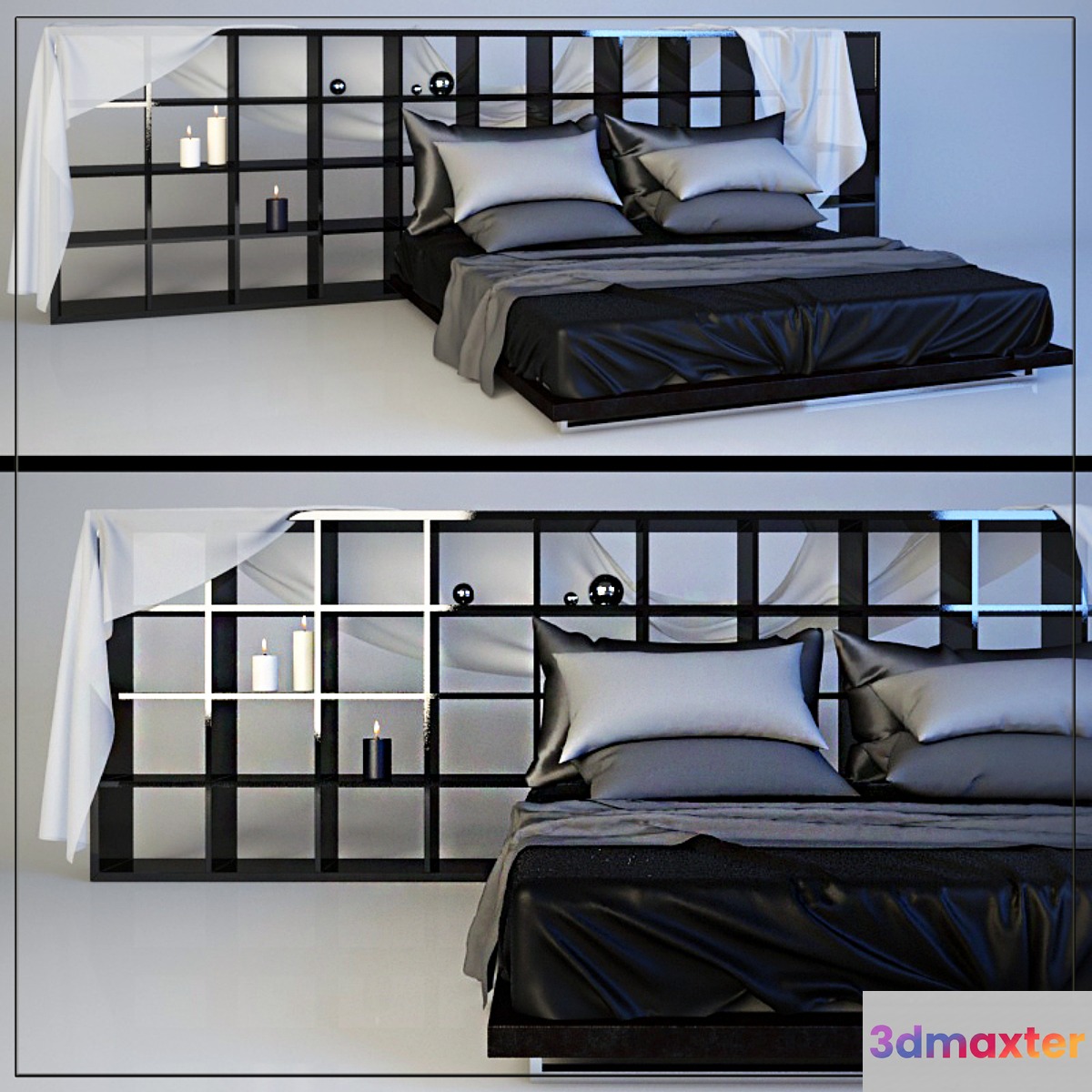 Bed 3D Max