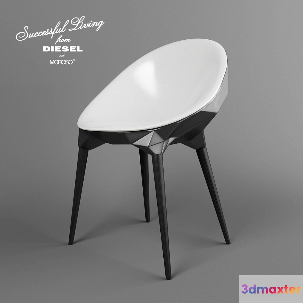 'Rock Chair' by Diesel for Moroso 3D Max