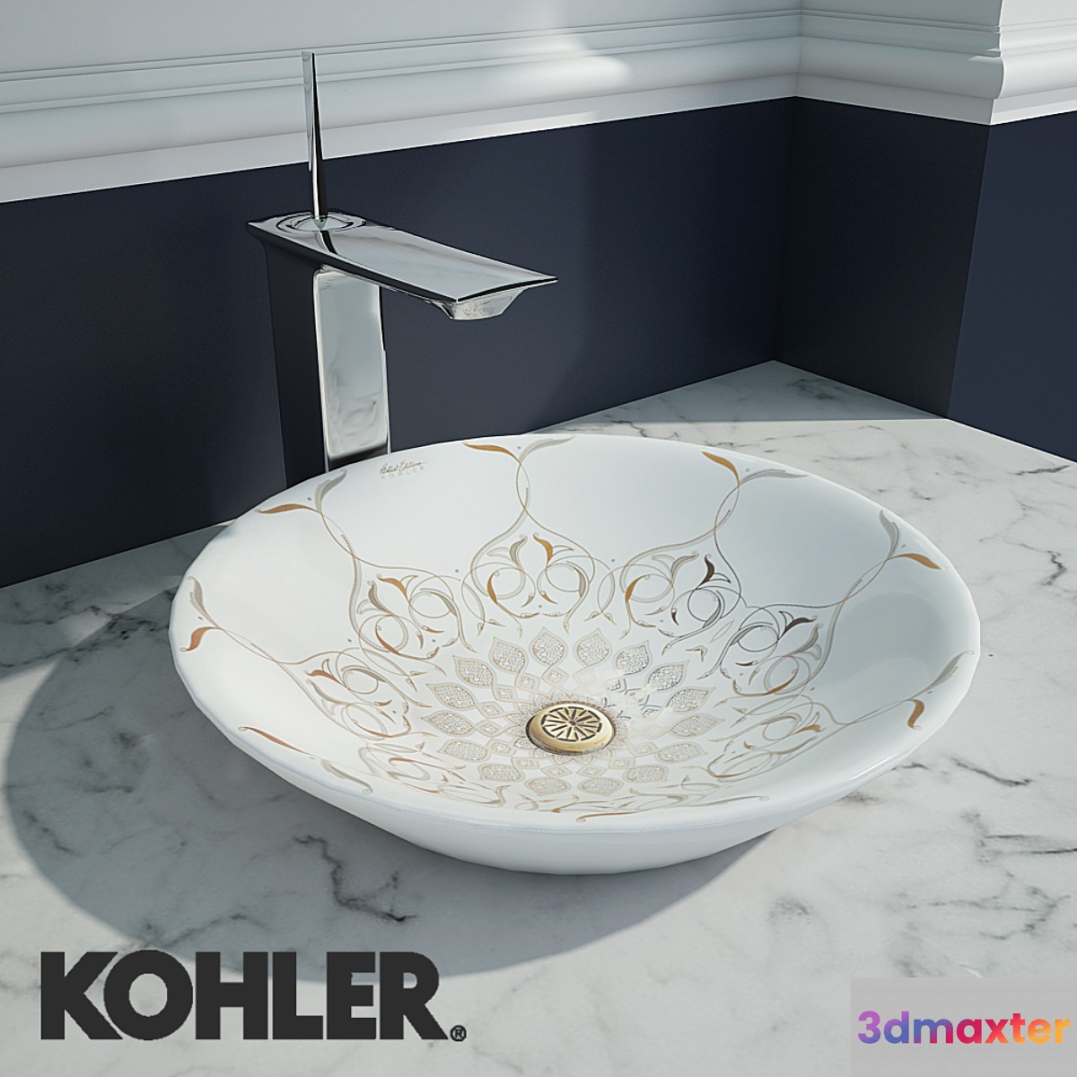Kohler Caravan + Kohler Stance 3D Max