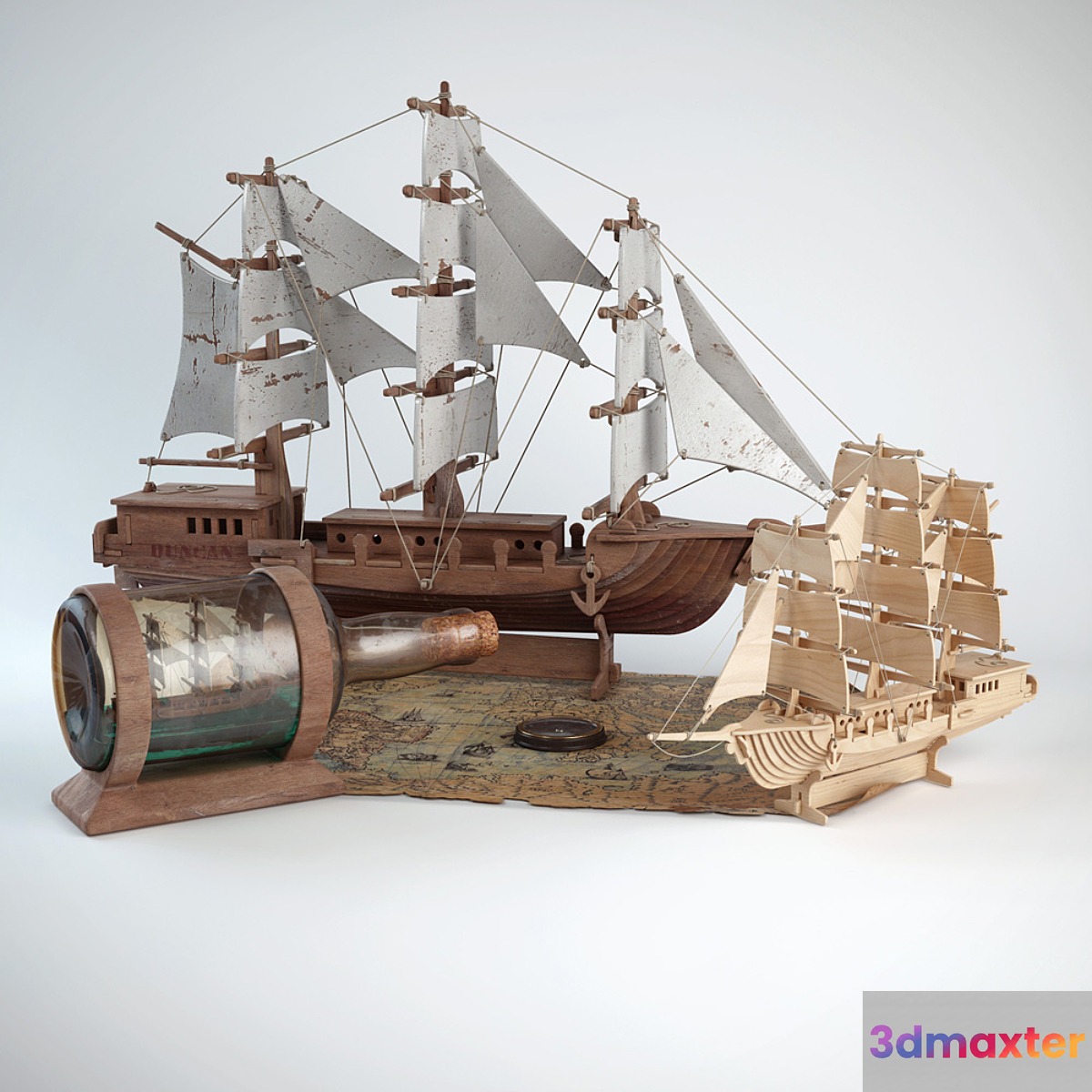 Ships 3D Max