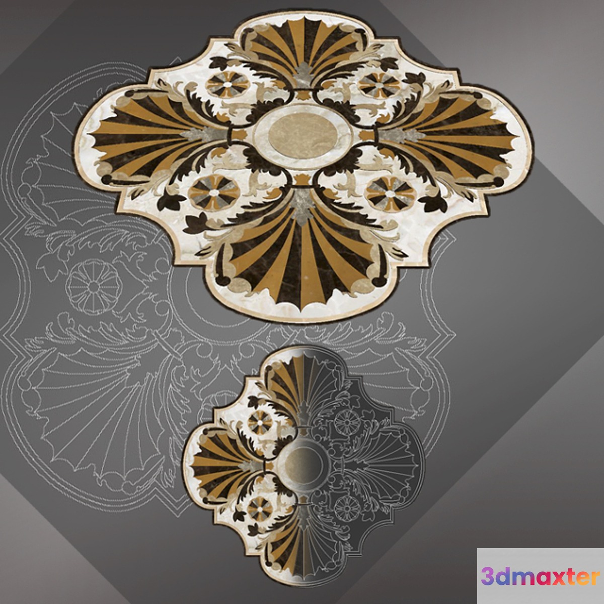 waterjet_03 3D Max