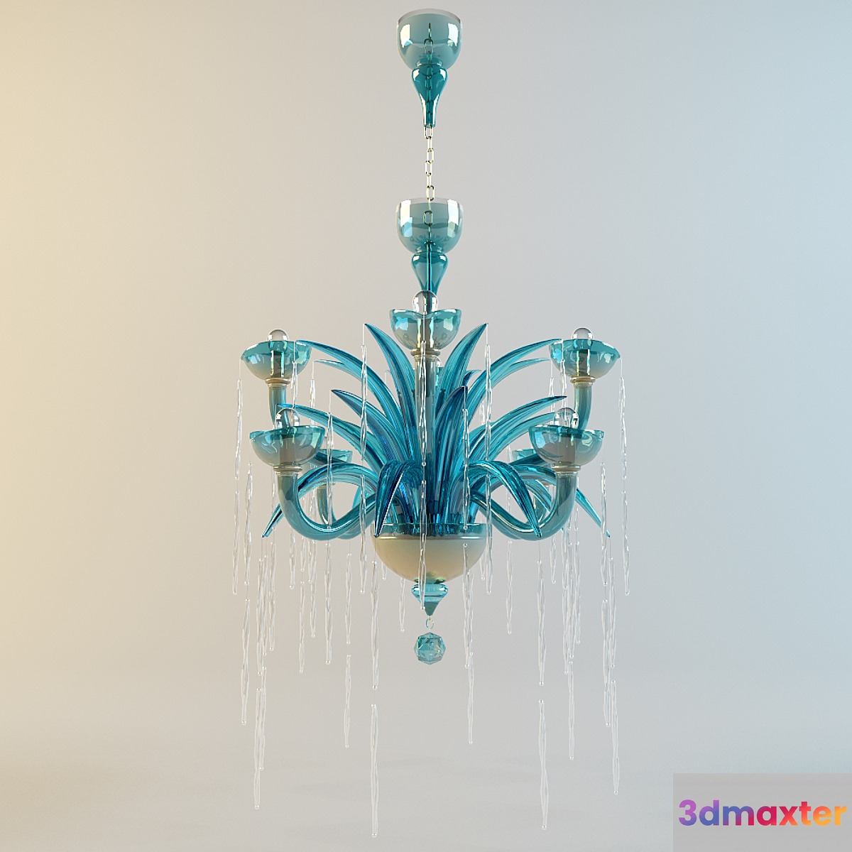 chandelier DE MAJO ACQUA 3D Max