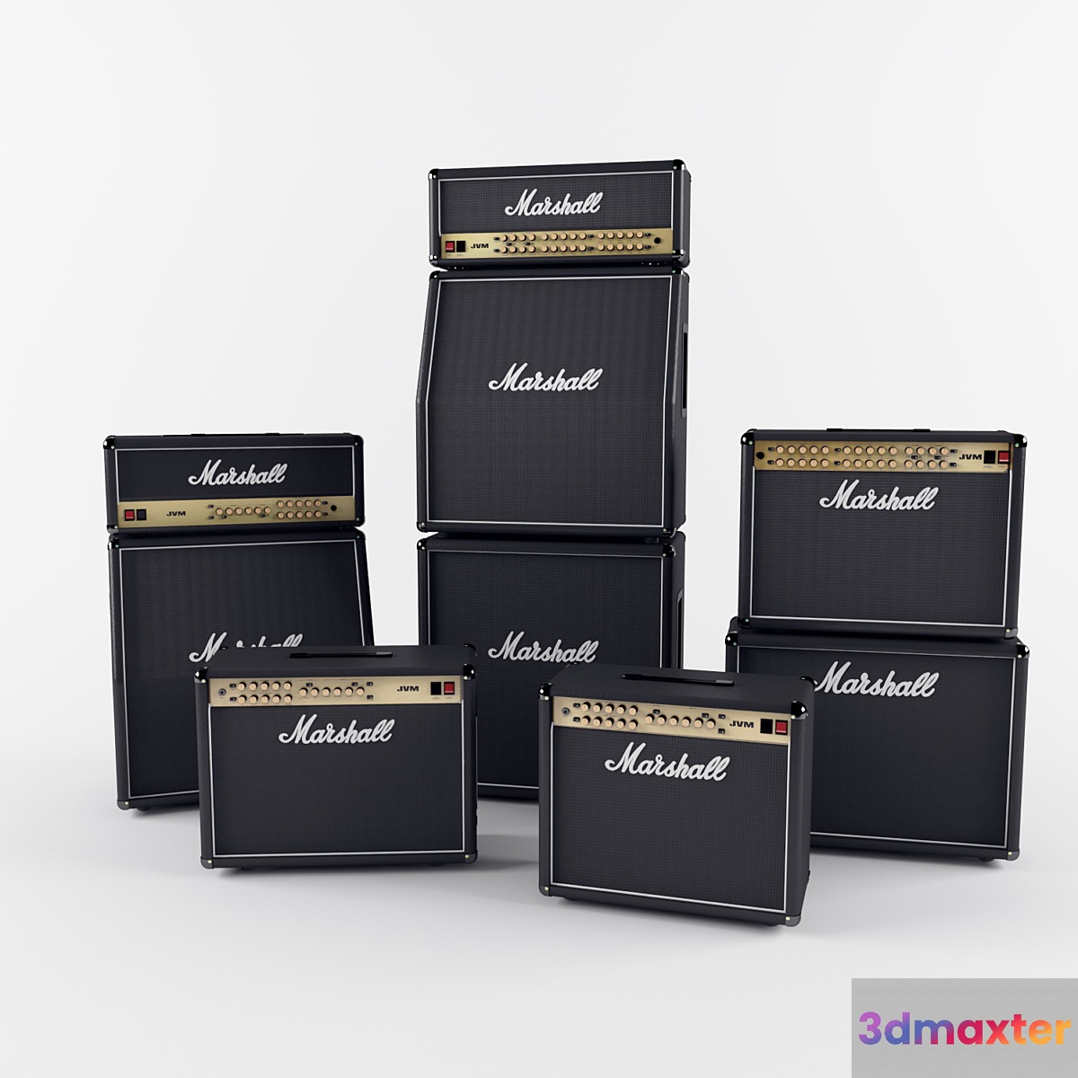 Marshall JVM Series 3D Max