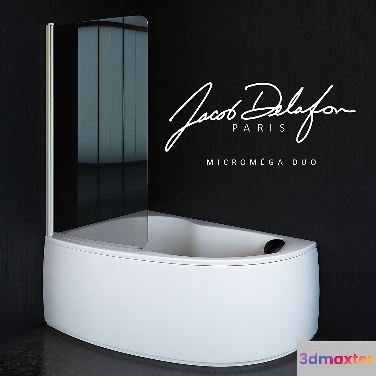Jacob Delafon Micro Mega Duo 3D Max