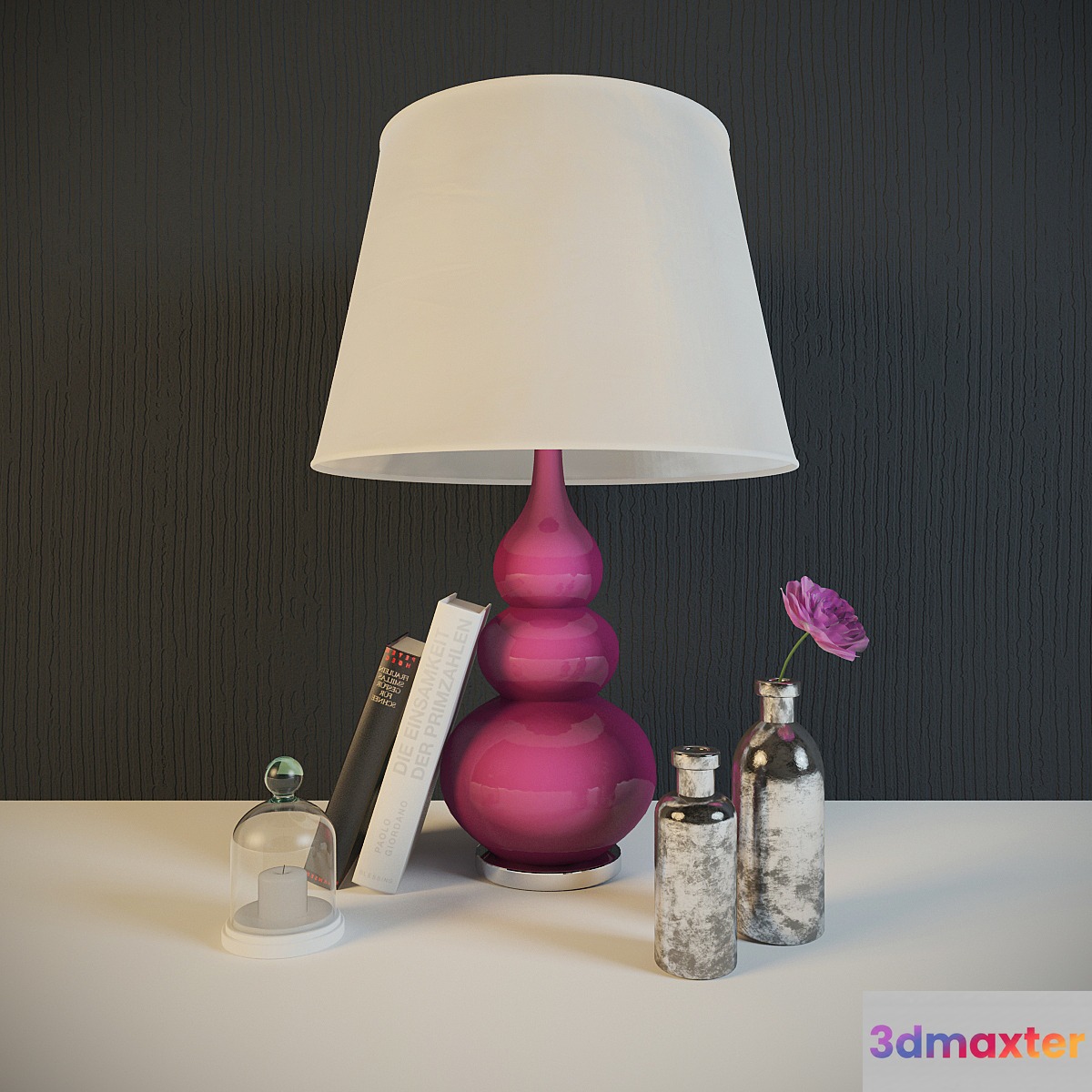 Decorative set with flower - No.2