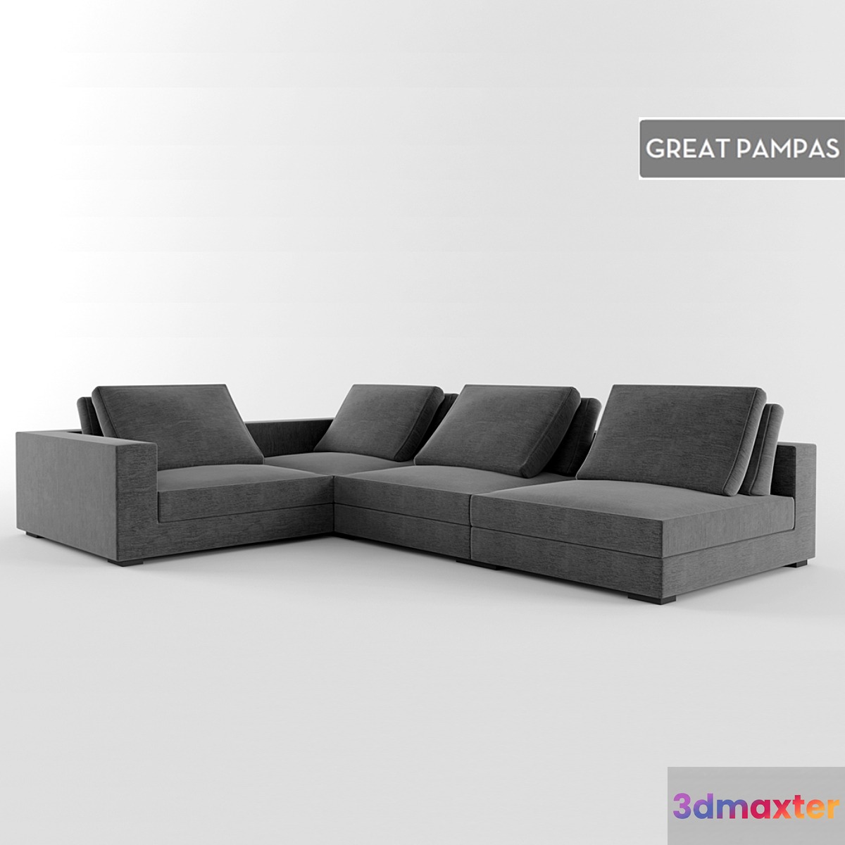 Great Pampas. Design by Jens Juul Eilersen - No.2 3D Max