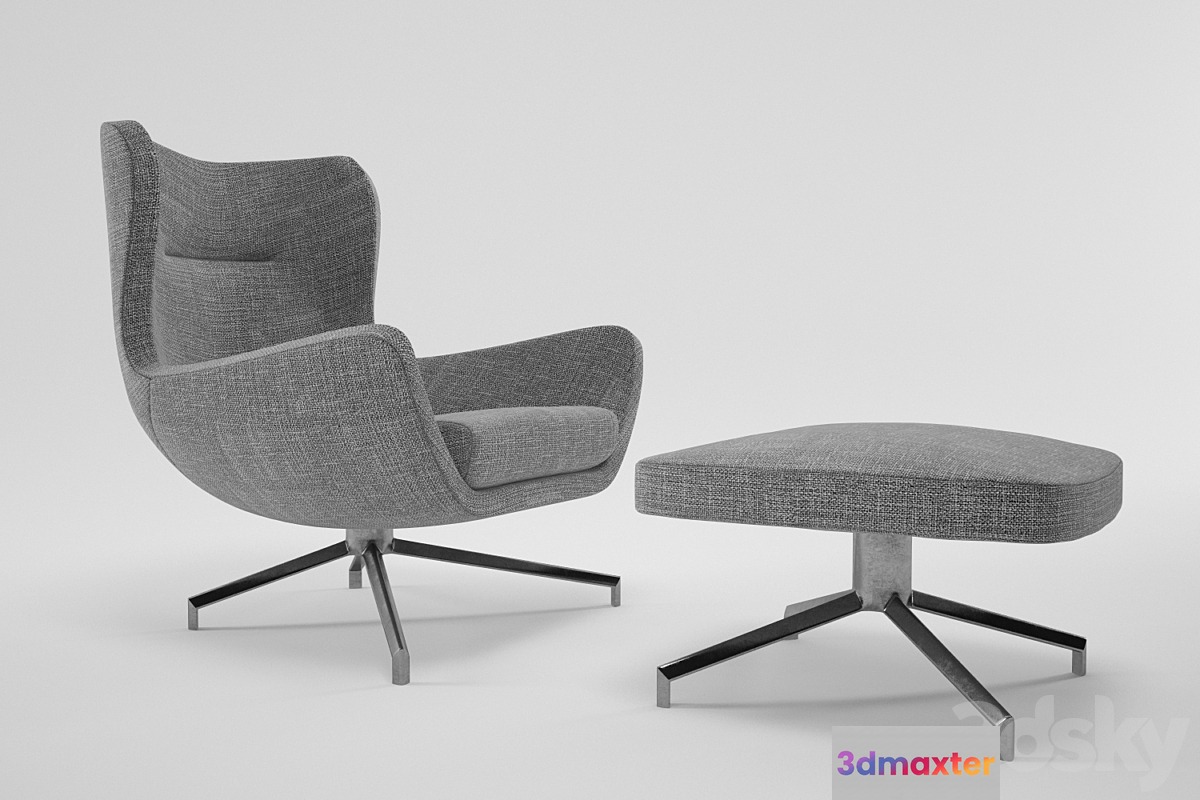 minotti jensen armchair - No.4