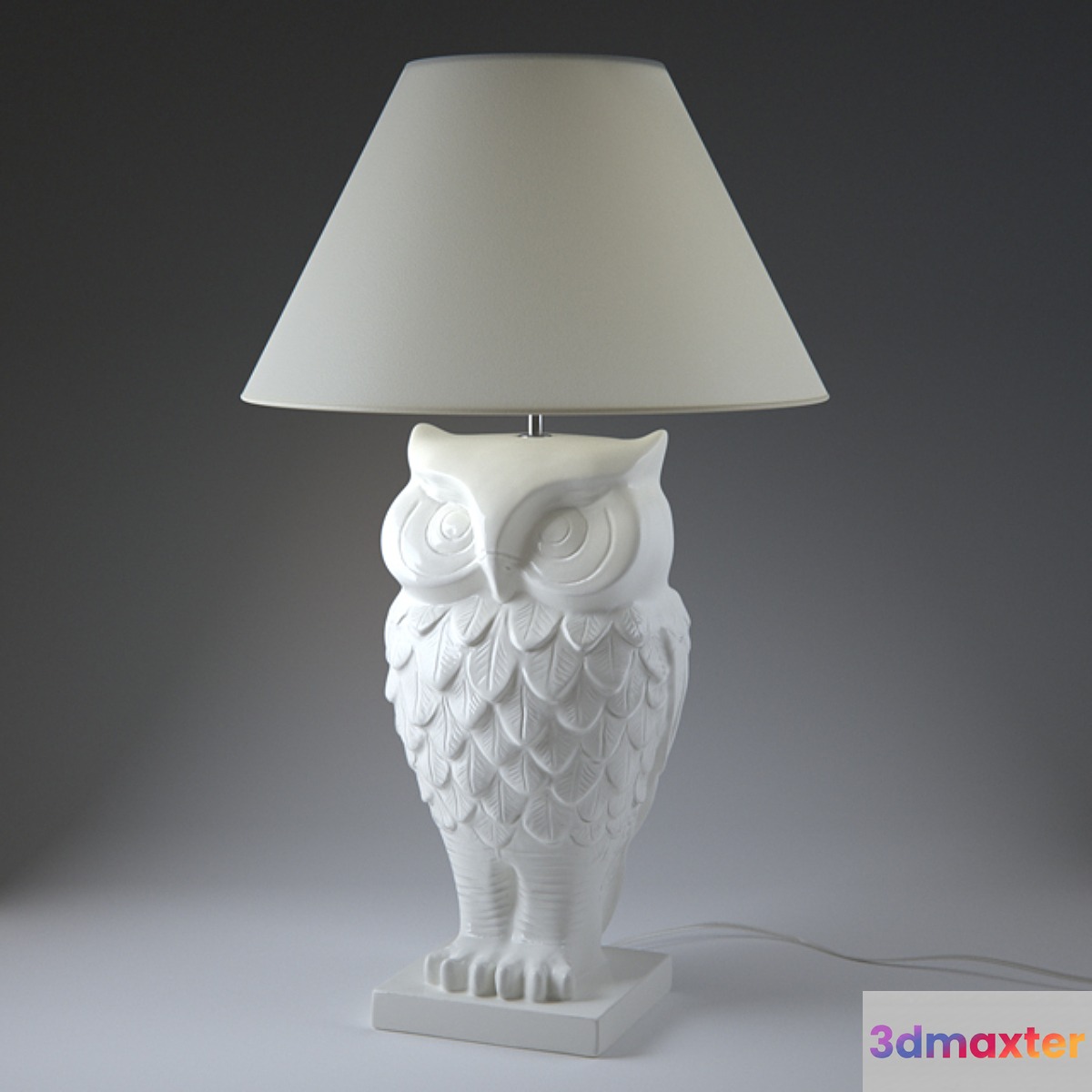 Owl Lamp 3D Max