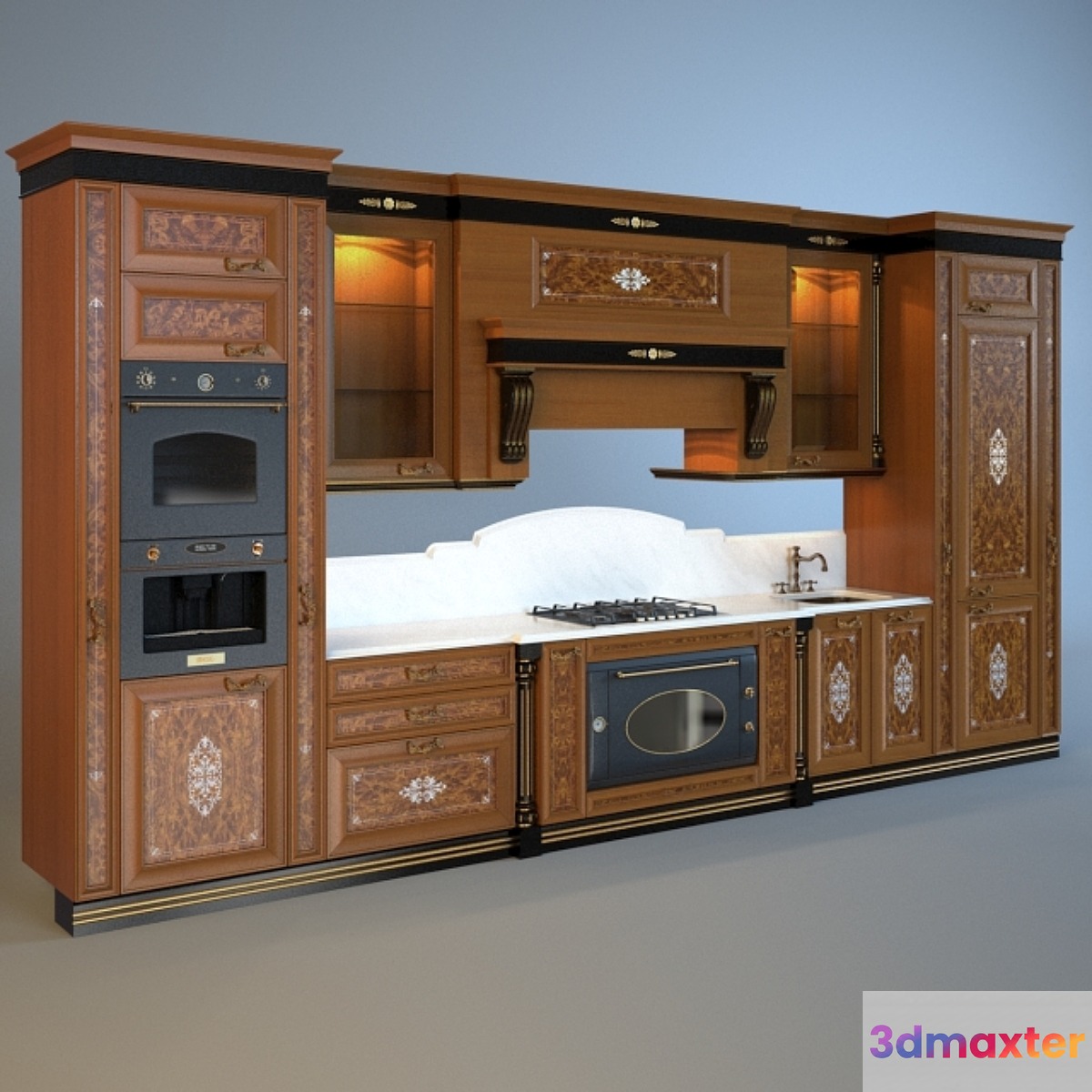 kitchen verona 3D Max
