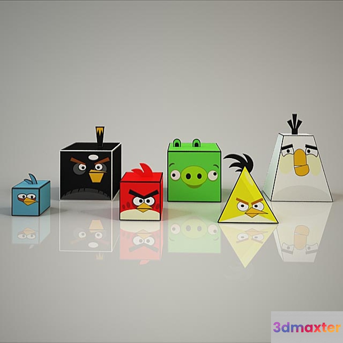 Cubeecraft - Angry Birds