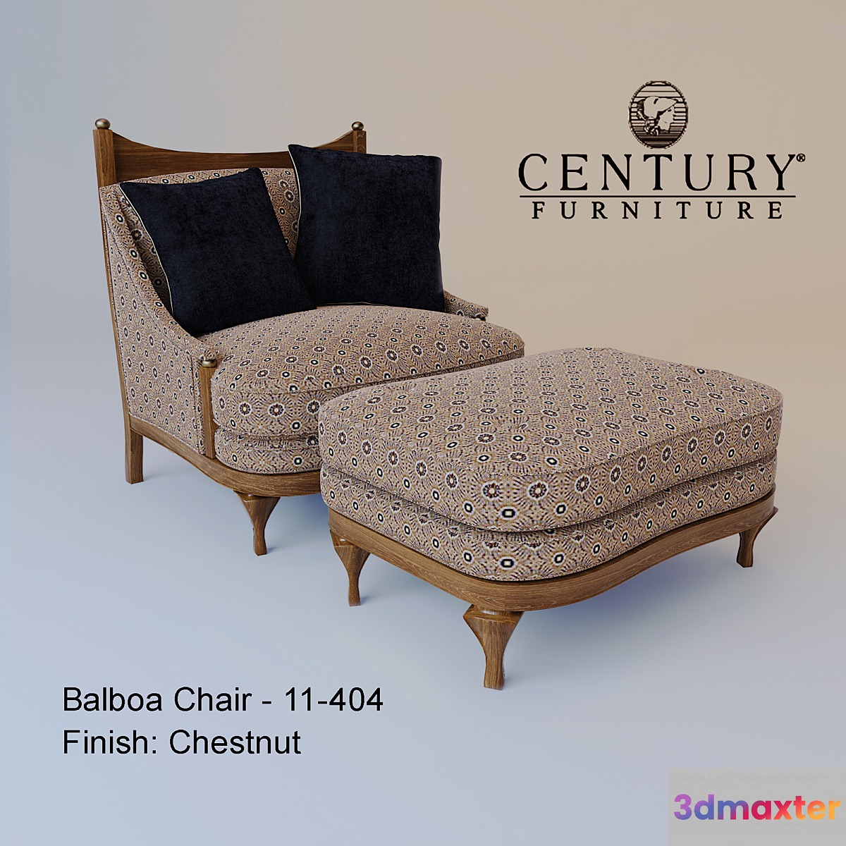 Balboa Chair 3D Max
