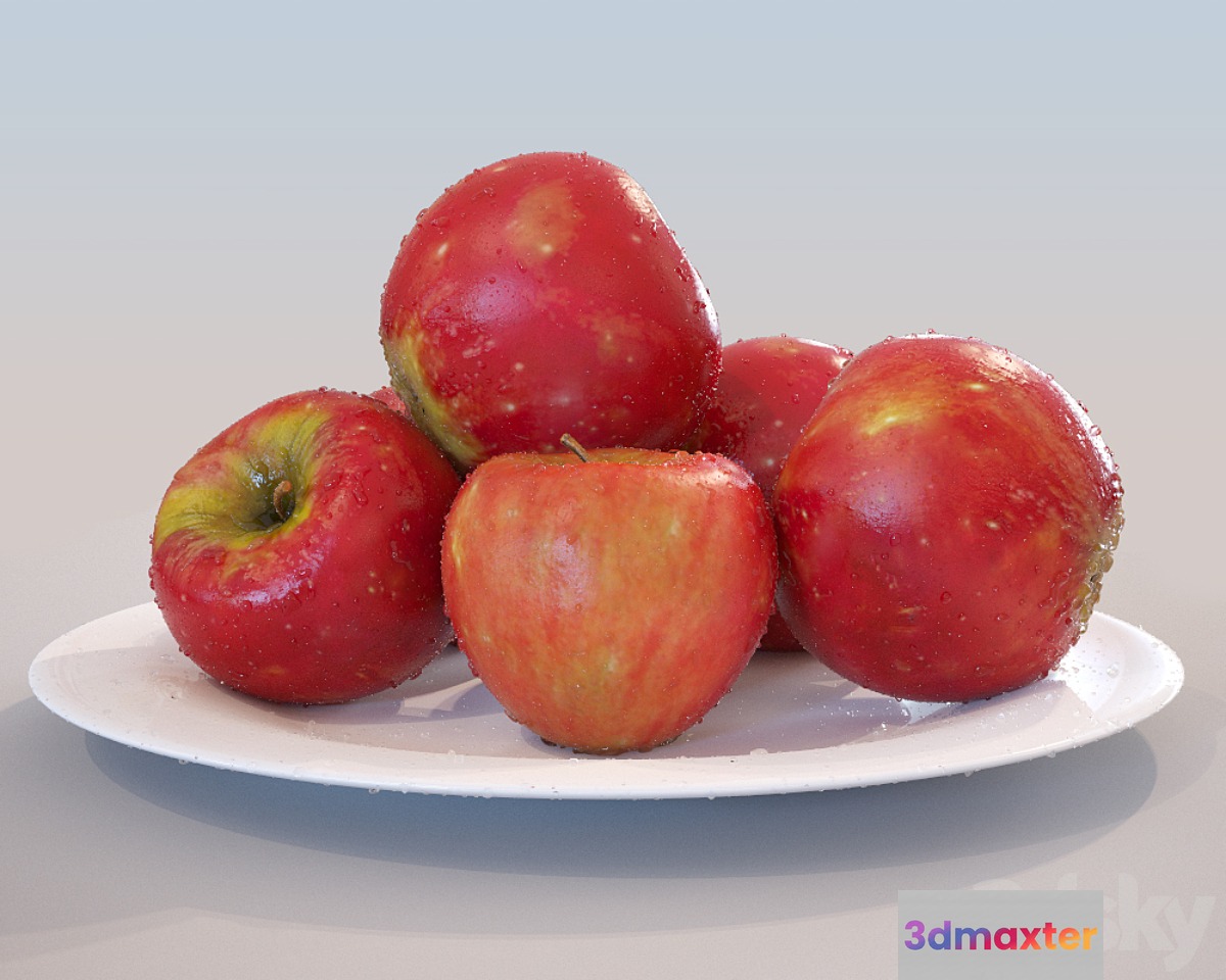 Apples - No.3 3D Max