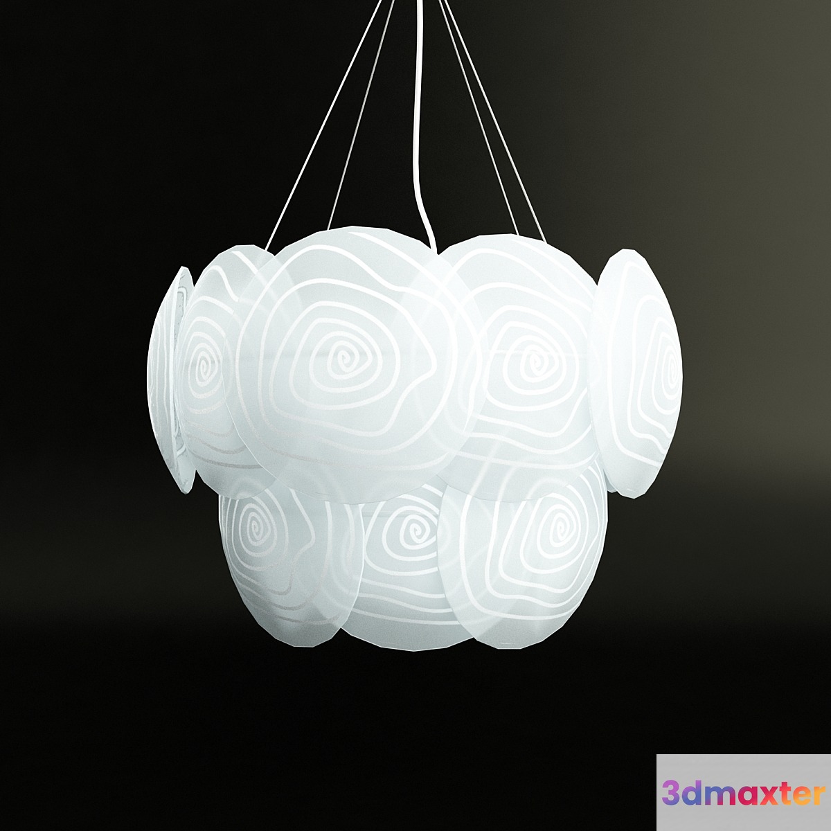 Chandelier Padana Lampadari 218 SG 3D Max