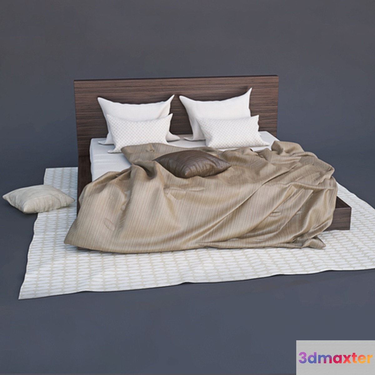Bedclothes 3D Max