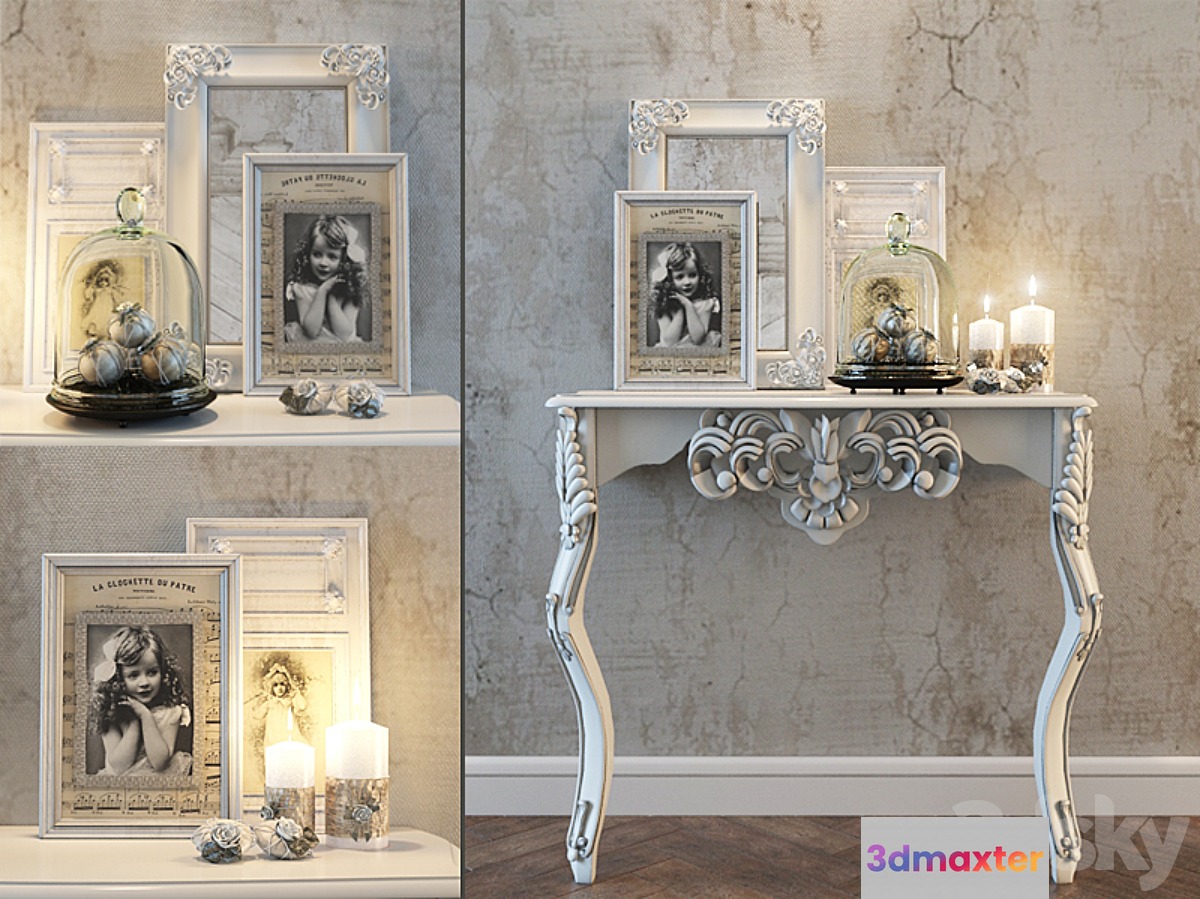 Vintage decor - No.2 3D Max