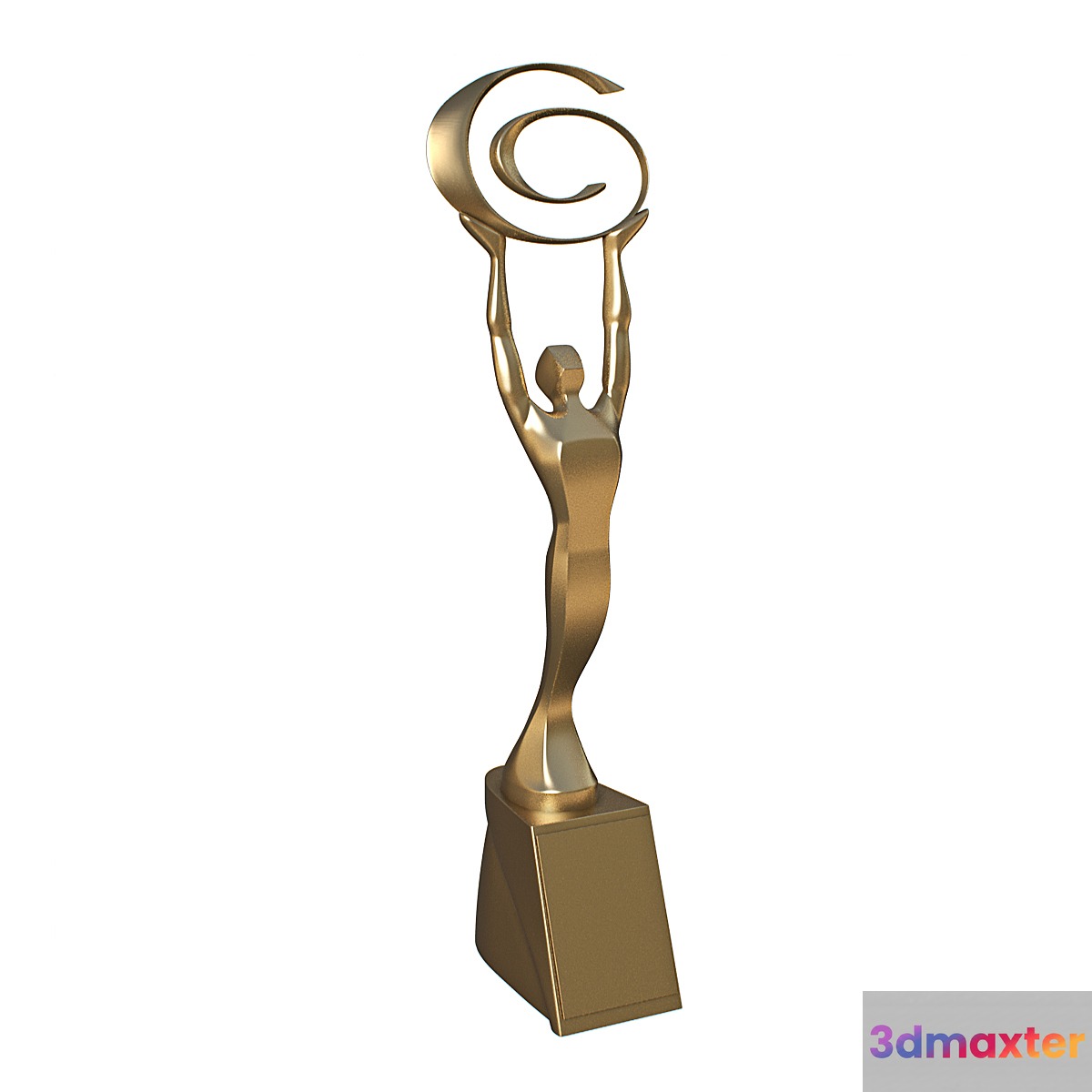 Trophy (the award) 3D Max
