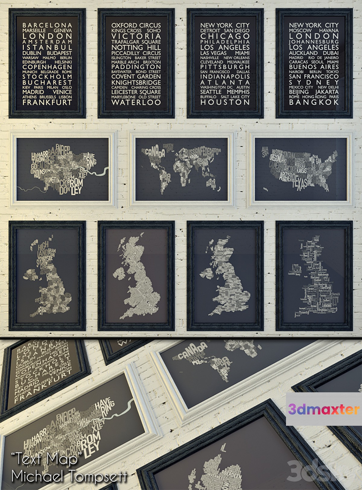 Text Map - No.2 3D Max