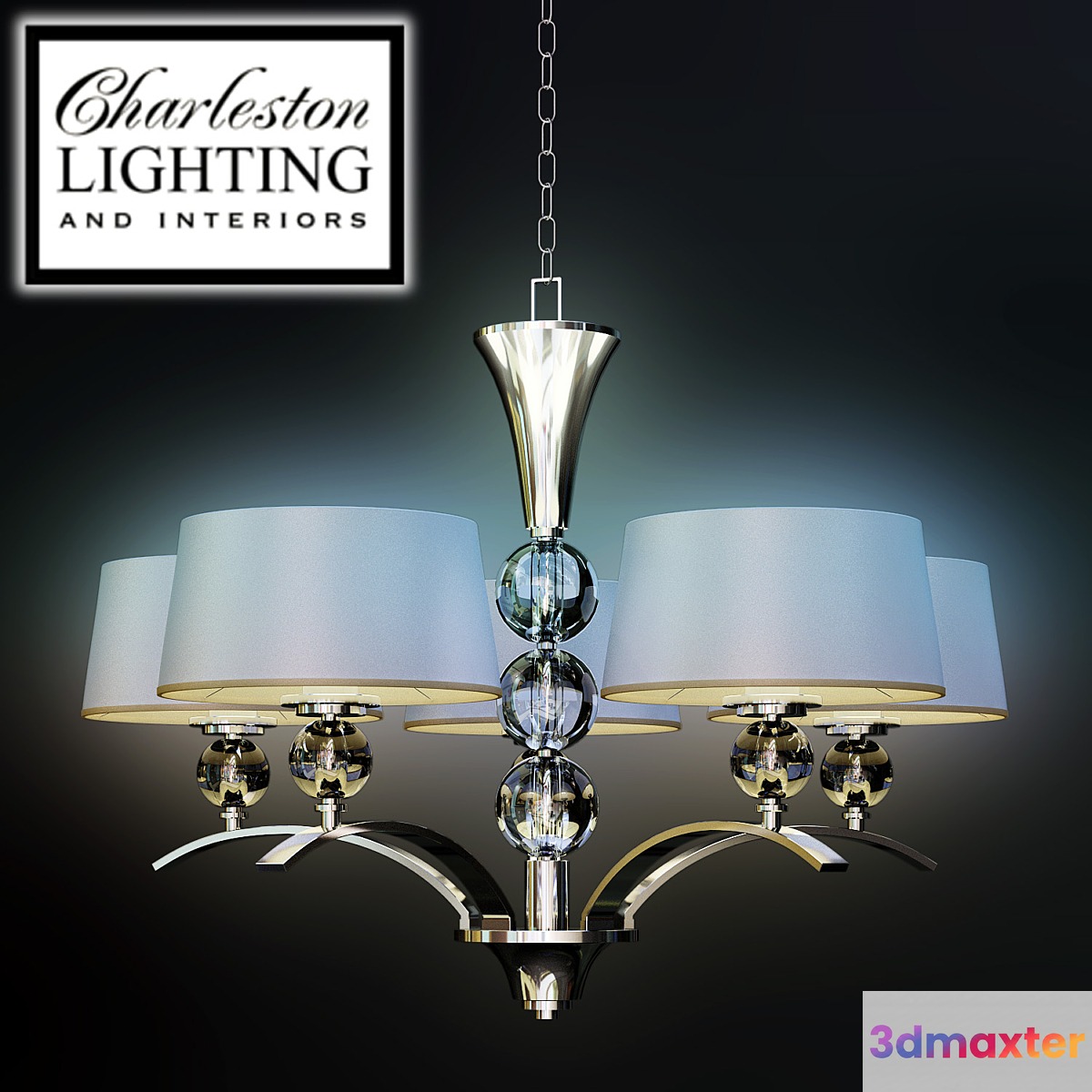 Chandelier _ Charleston lighting_487602 3D Max