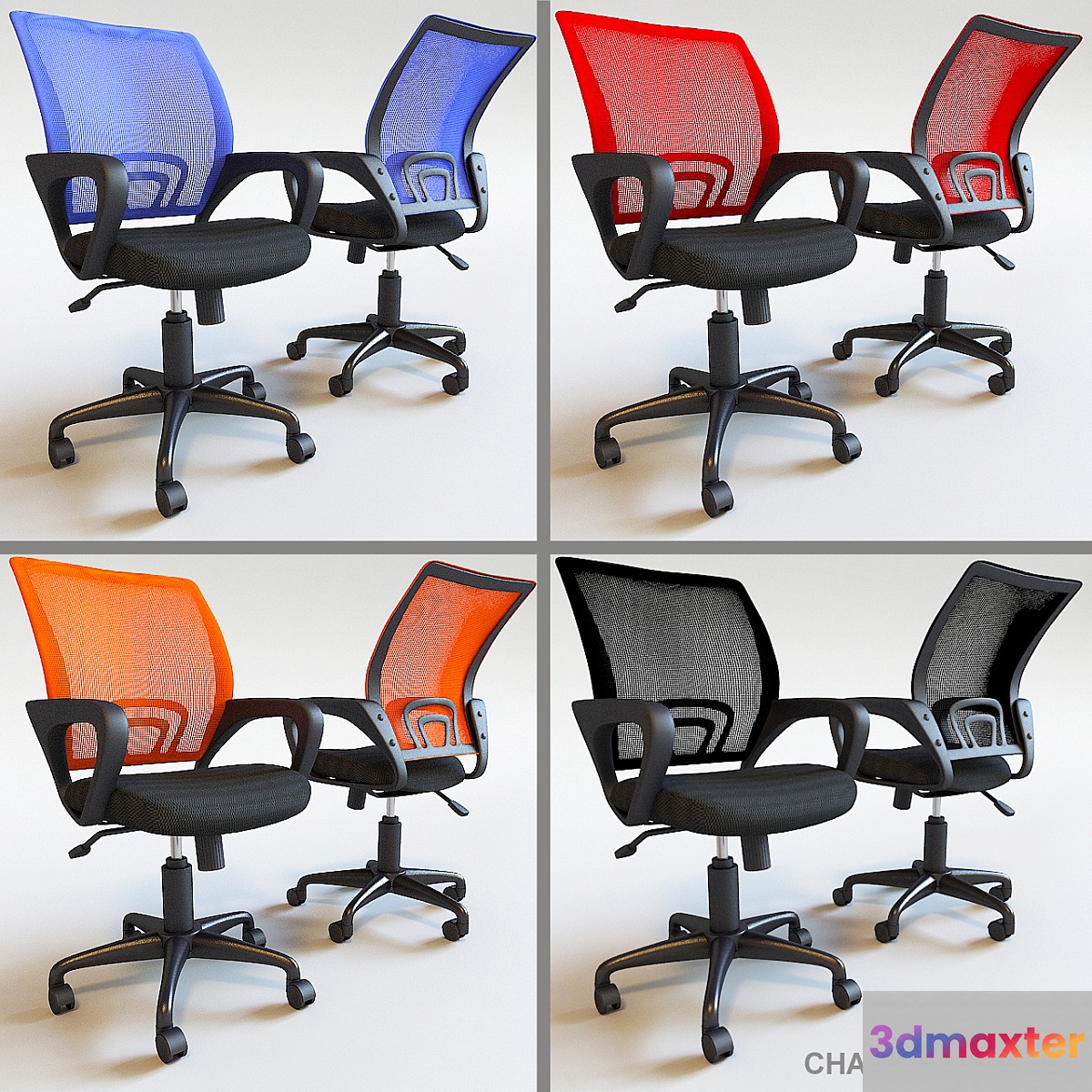 Armchair CHAIRMAN CH 696 - No.2 3D Max