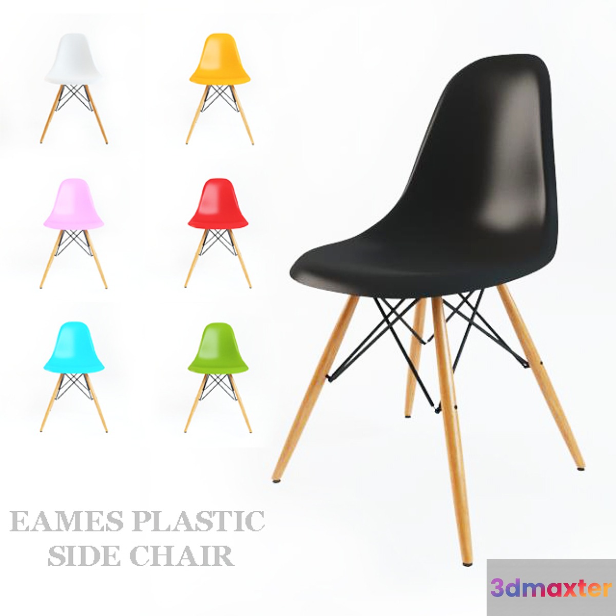 Eames Plastic Side Chair
