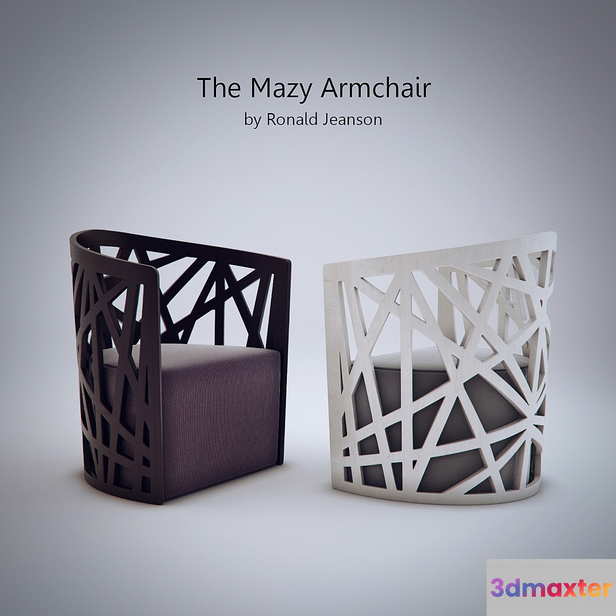 The Mazy Armchair by Ronald Jeanson 3D Max