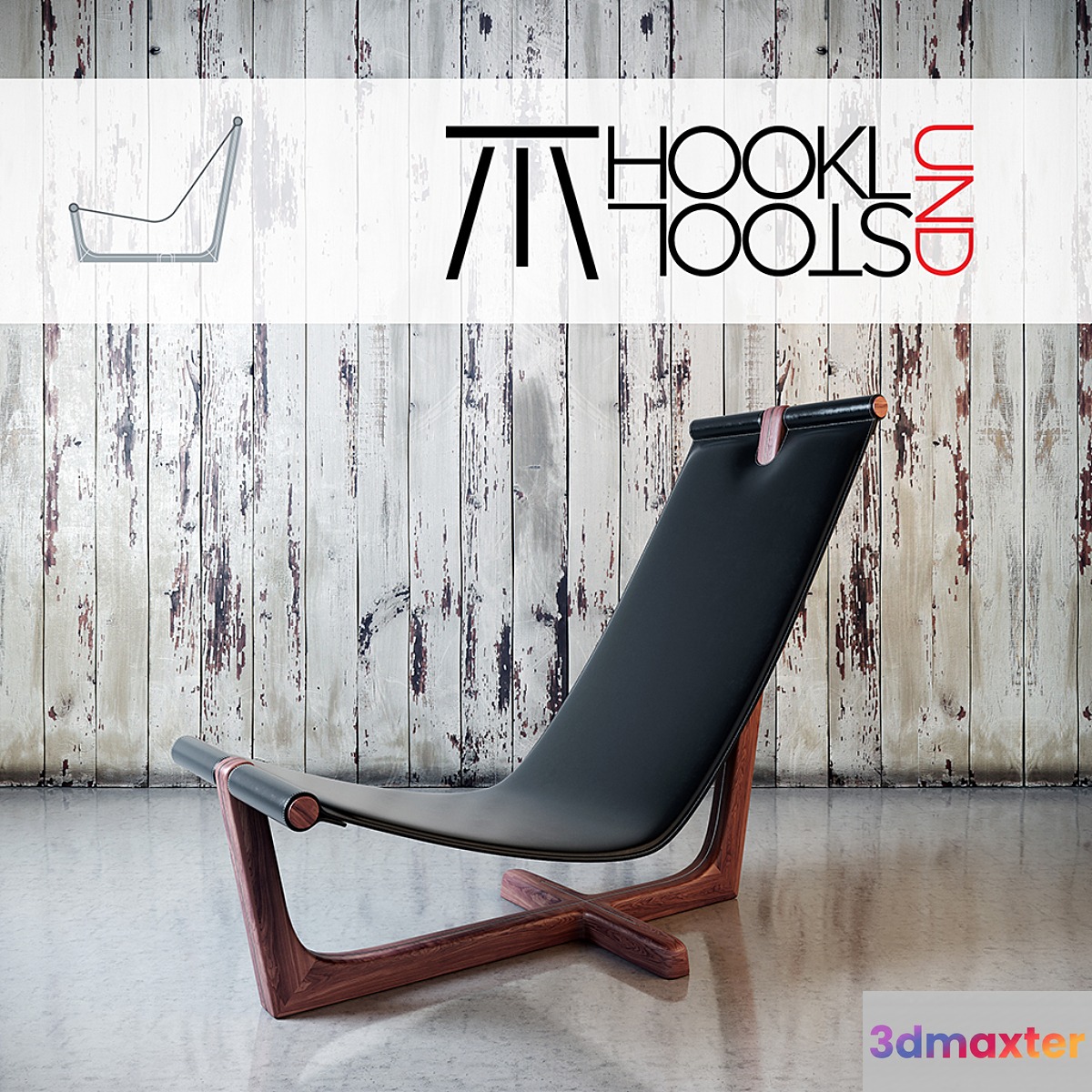 Armada High Armchair 3D Max