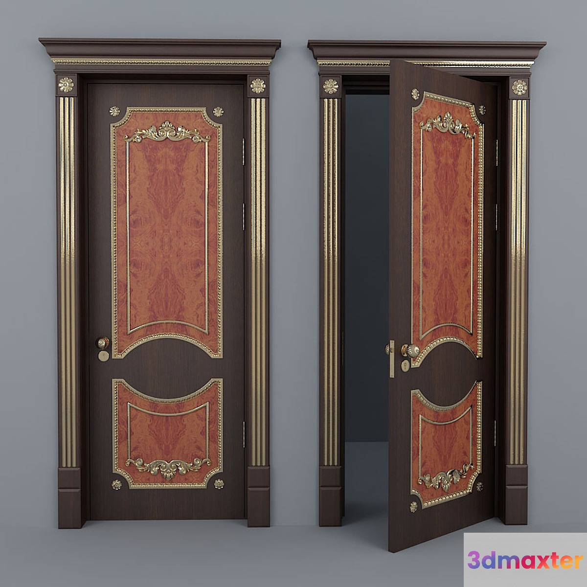 classic door - No.9 3D Max
