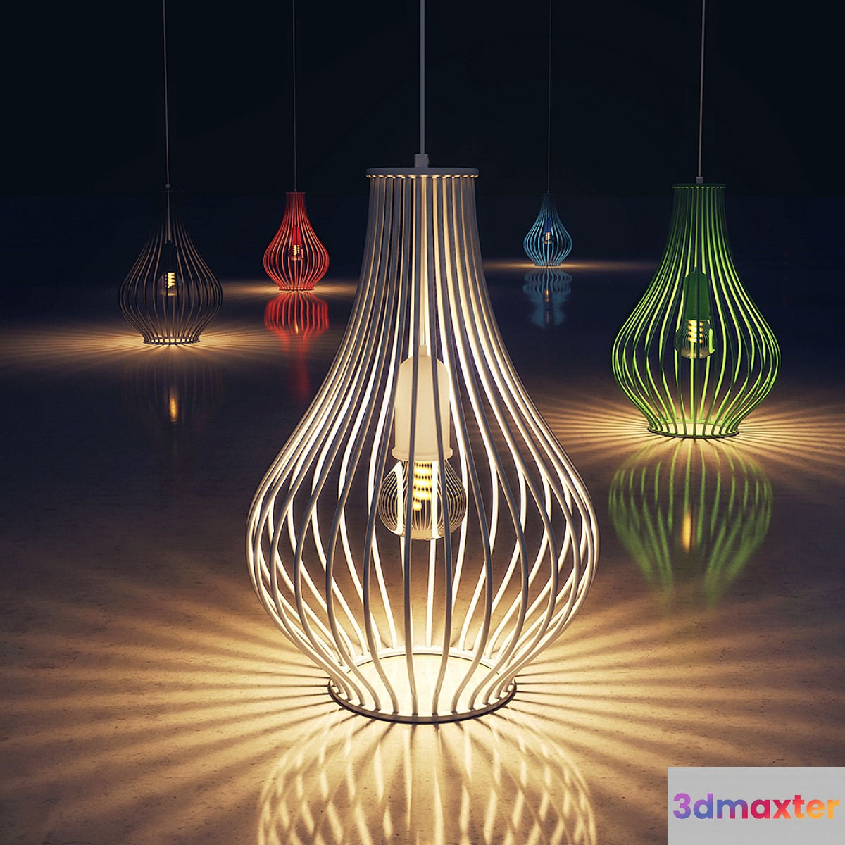 Marco Lamps by Studio Beam 3D Max