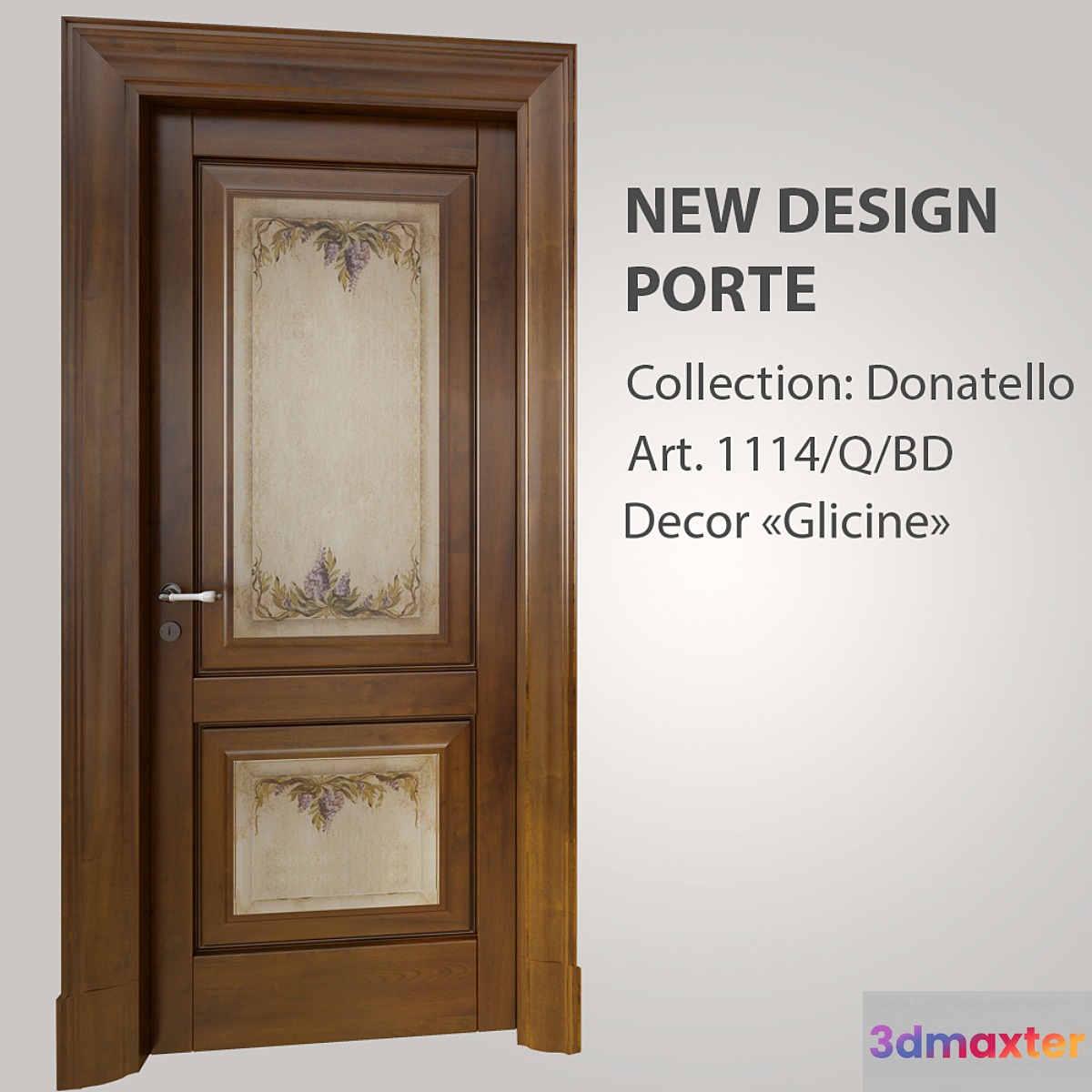 New Design Porte Donatello 3D Max