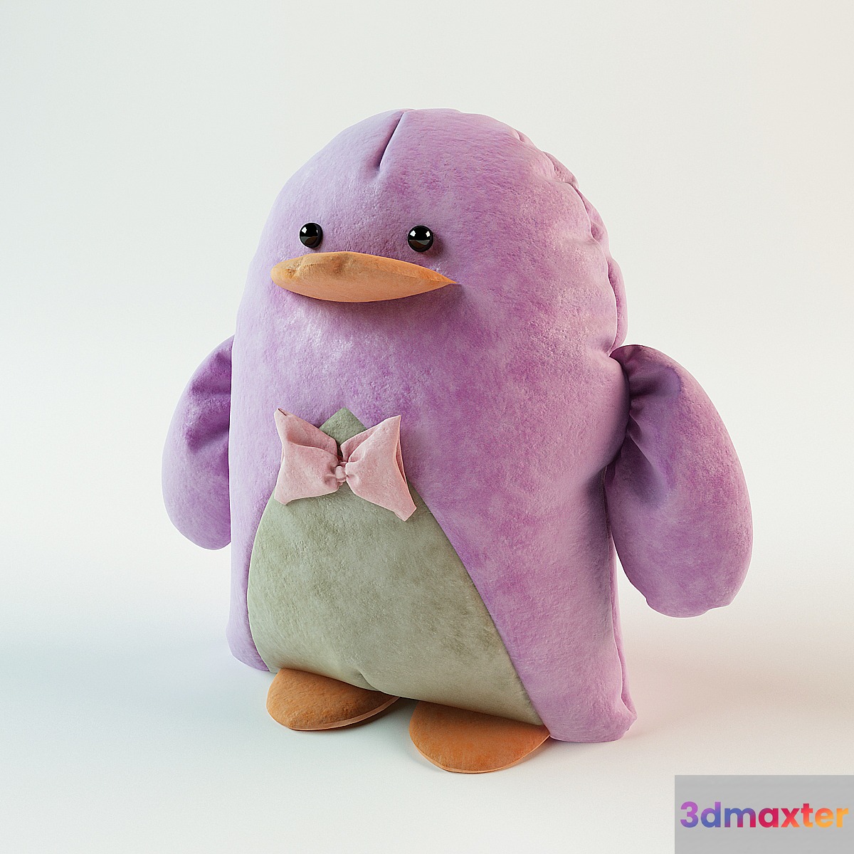 penguin 3D Max
