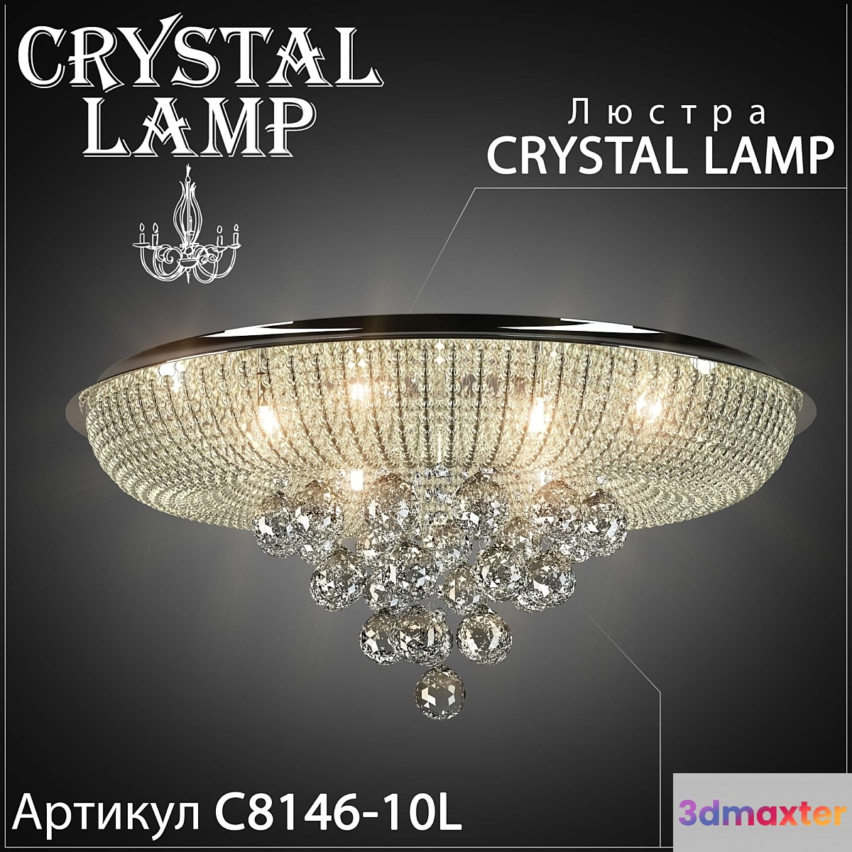 Chandelier Crystal lamp C8146-10L