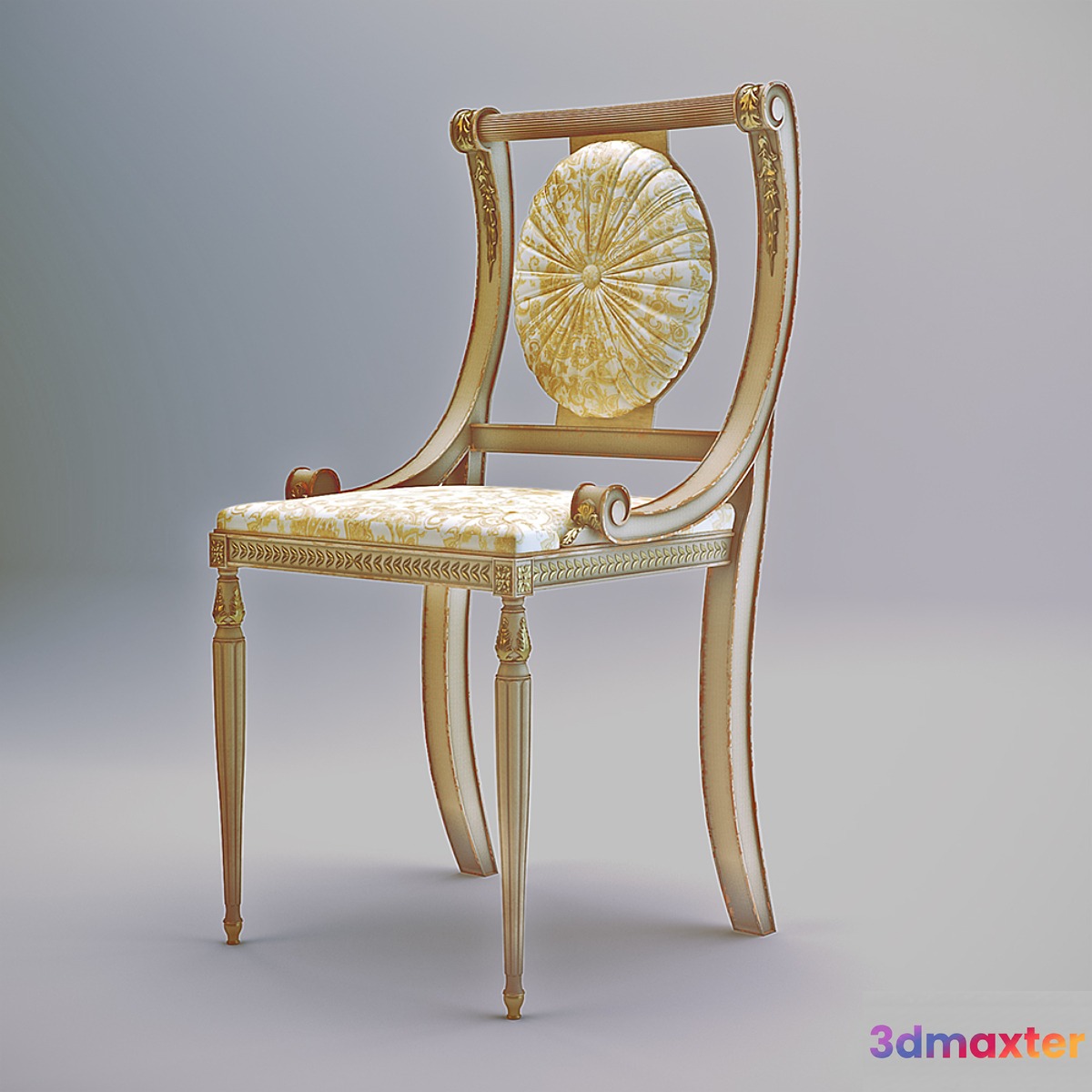 chair Riva 3D Max
