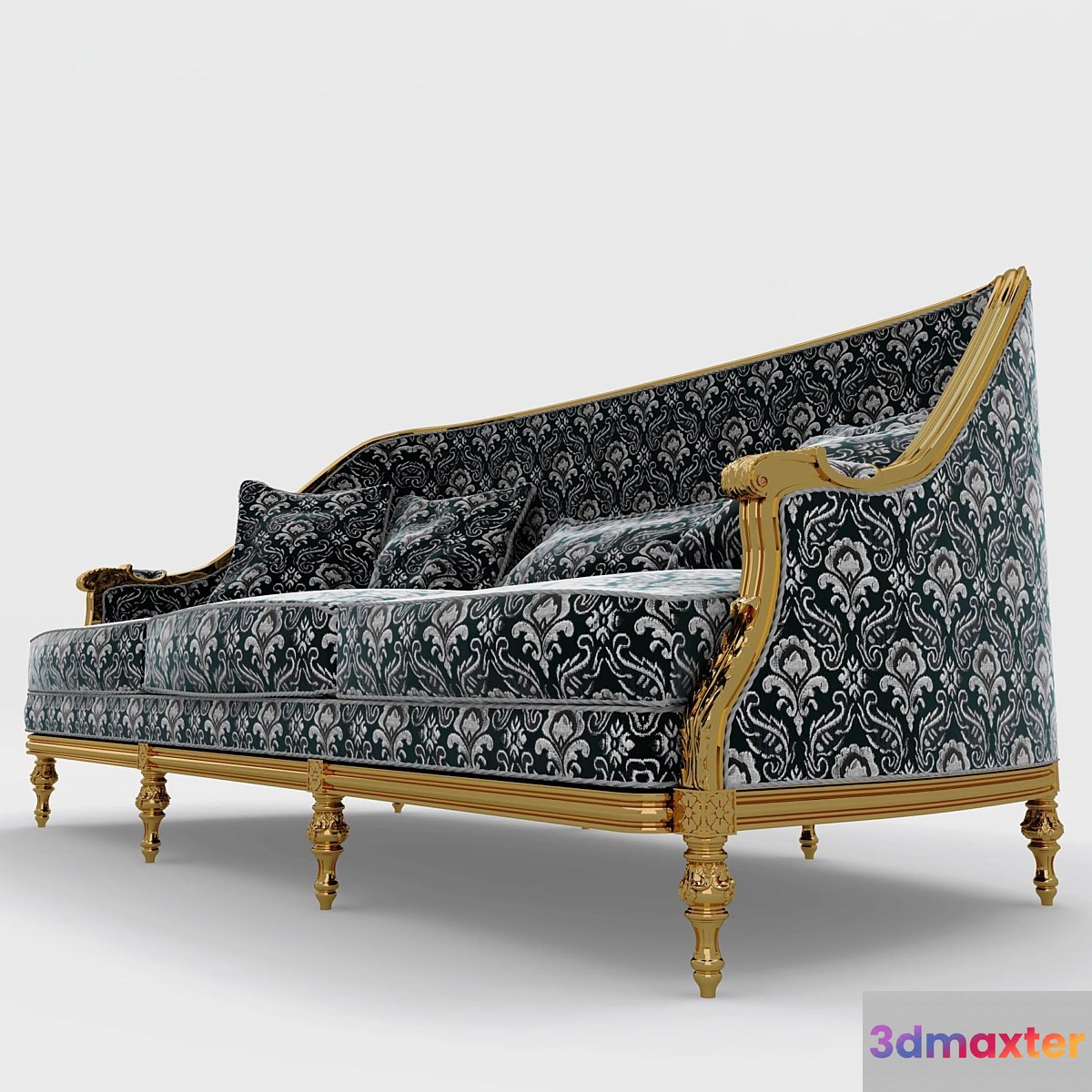 Sofa from Angelo_Cappellini_Luigi_XVI_marino 3D Max