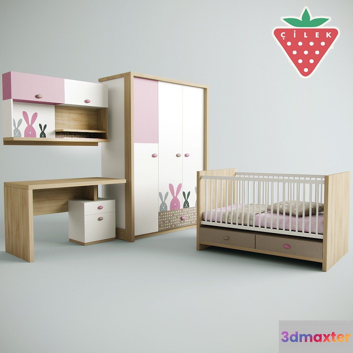 Children Cilec NewJoy. VIP-series. - Series Pink Bunny (NEW 2014)