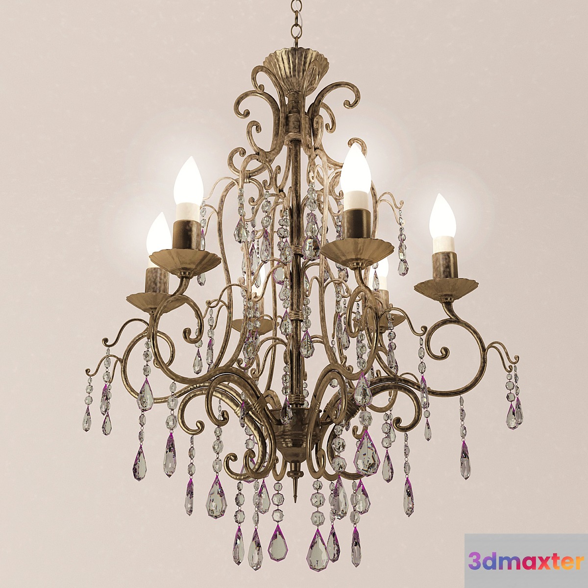 Classic Chandelier 3D Max