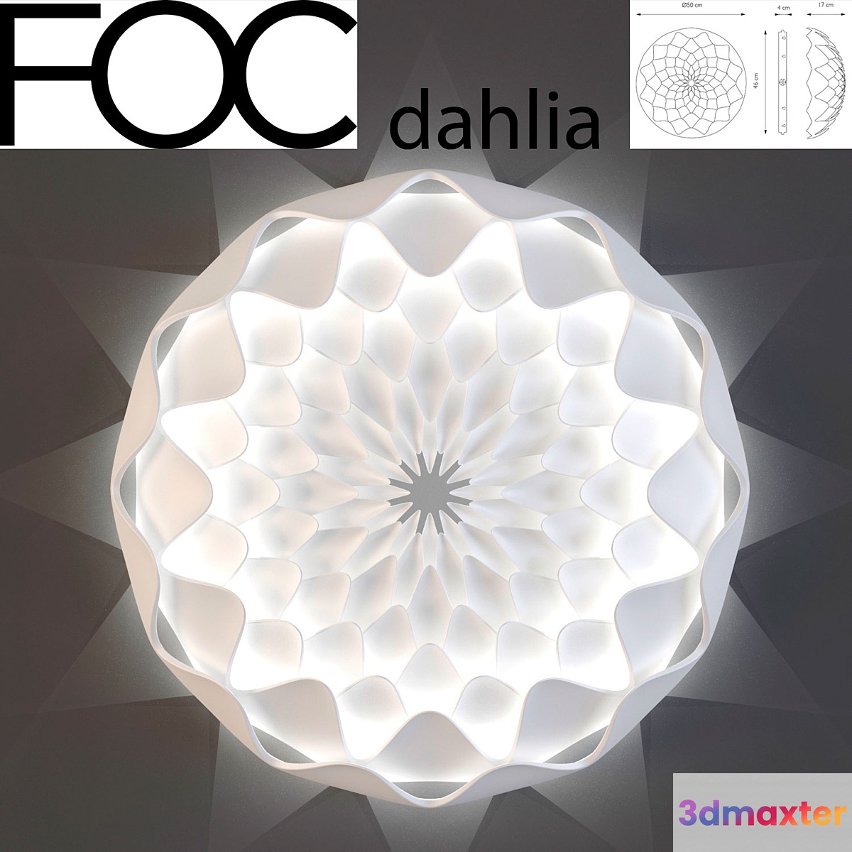 FOC Dahlia 3D Max