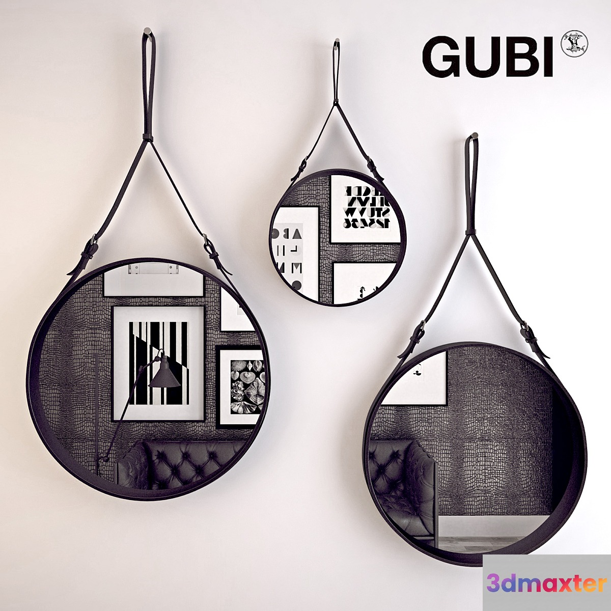 Gubi Adnet Mirror
