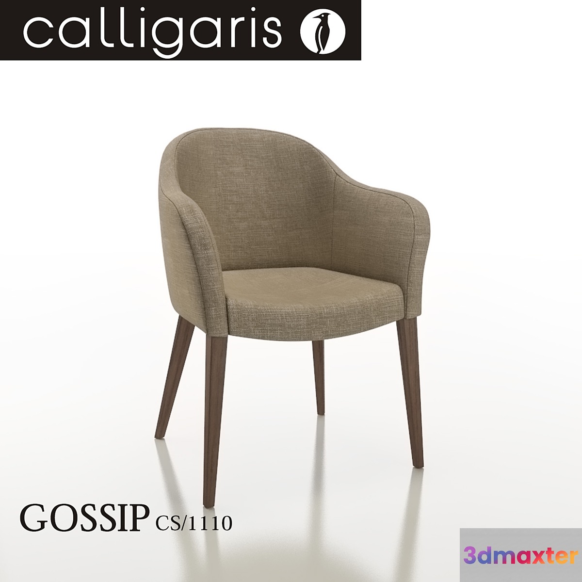CALLIGARIS GOSSIP Dining Chair - No.2 3D Max