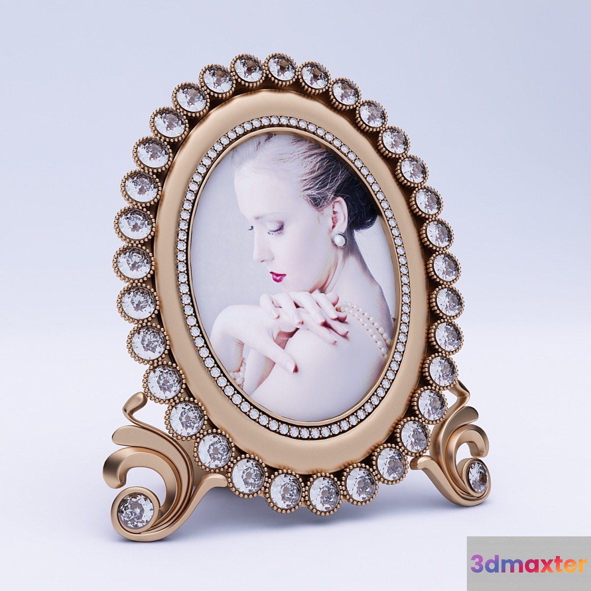Reading frame for photo Westwing with crystals