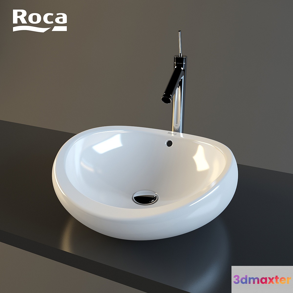 Sink ROCA Urbi 1 3D Max