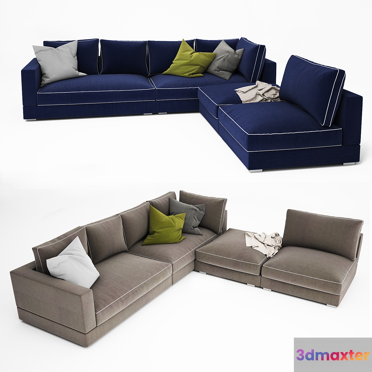 Sofa collection 06 3D Max