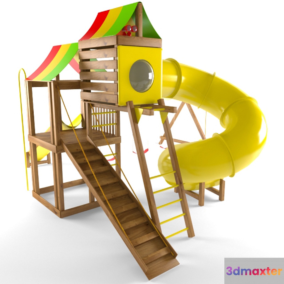 Wooden Game 3D Max