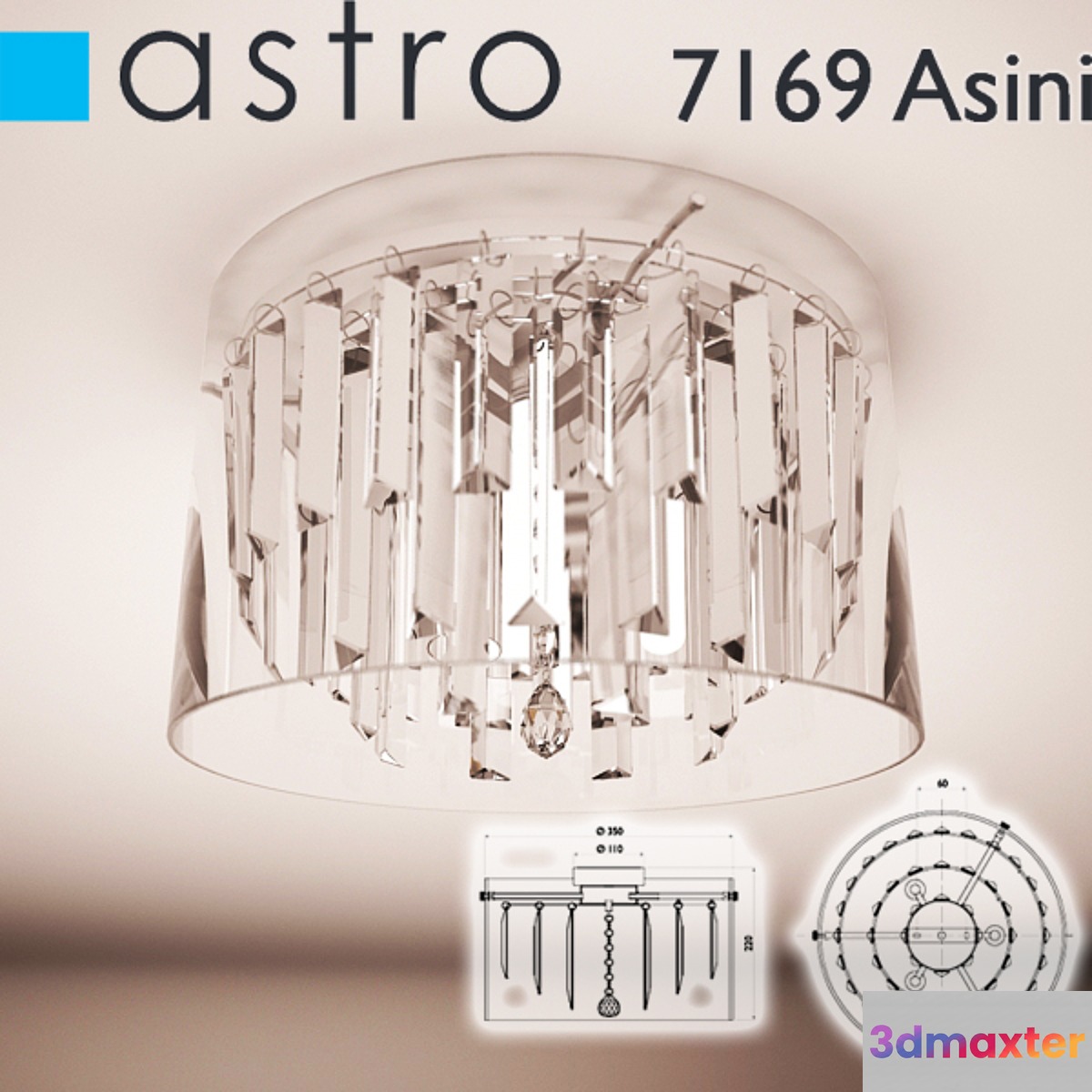 Astro Lighting Asini 7169 3D Max