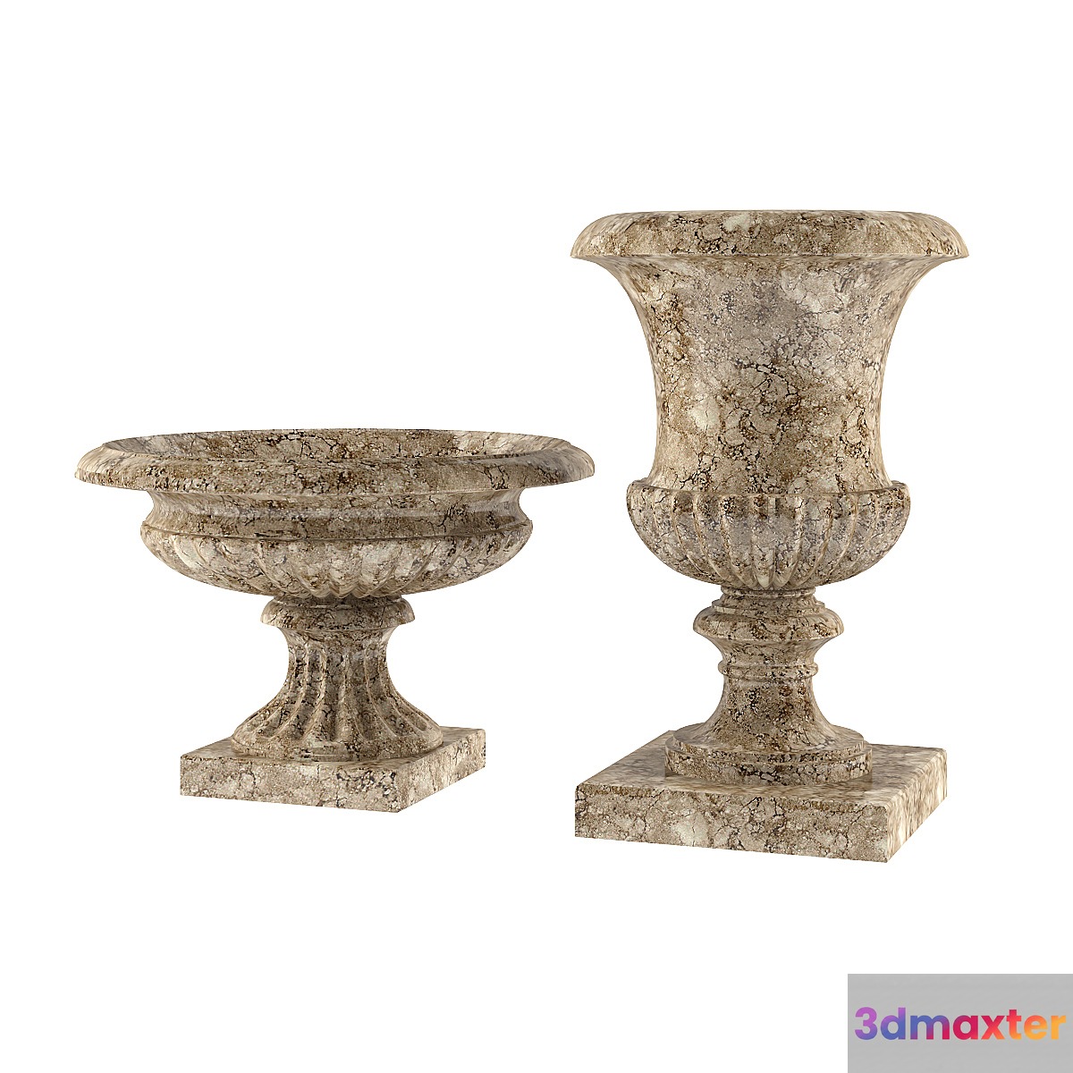 Vases Classic 3D Max