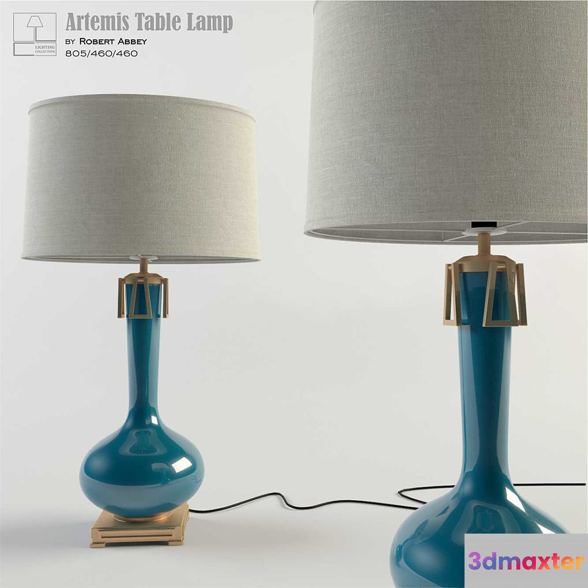 Artemis Table Lamp 3D Max