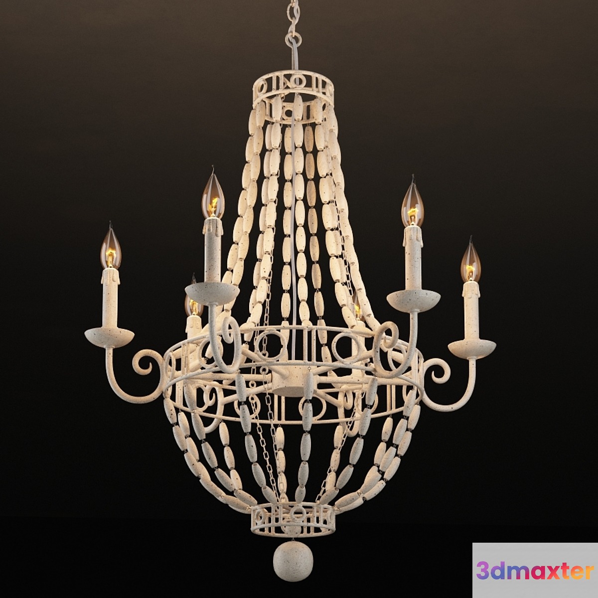 ARTERIORS Louis Small Chandelier 3D Max