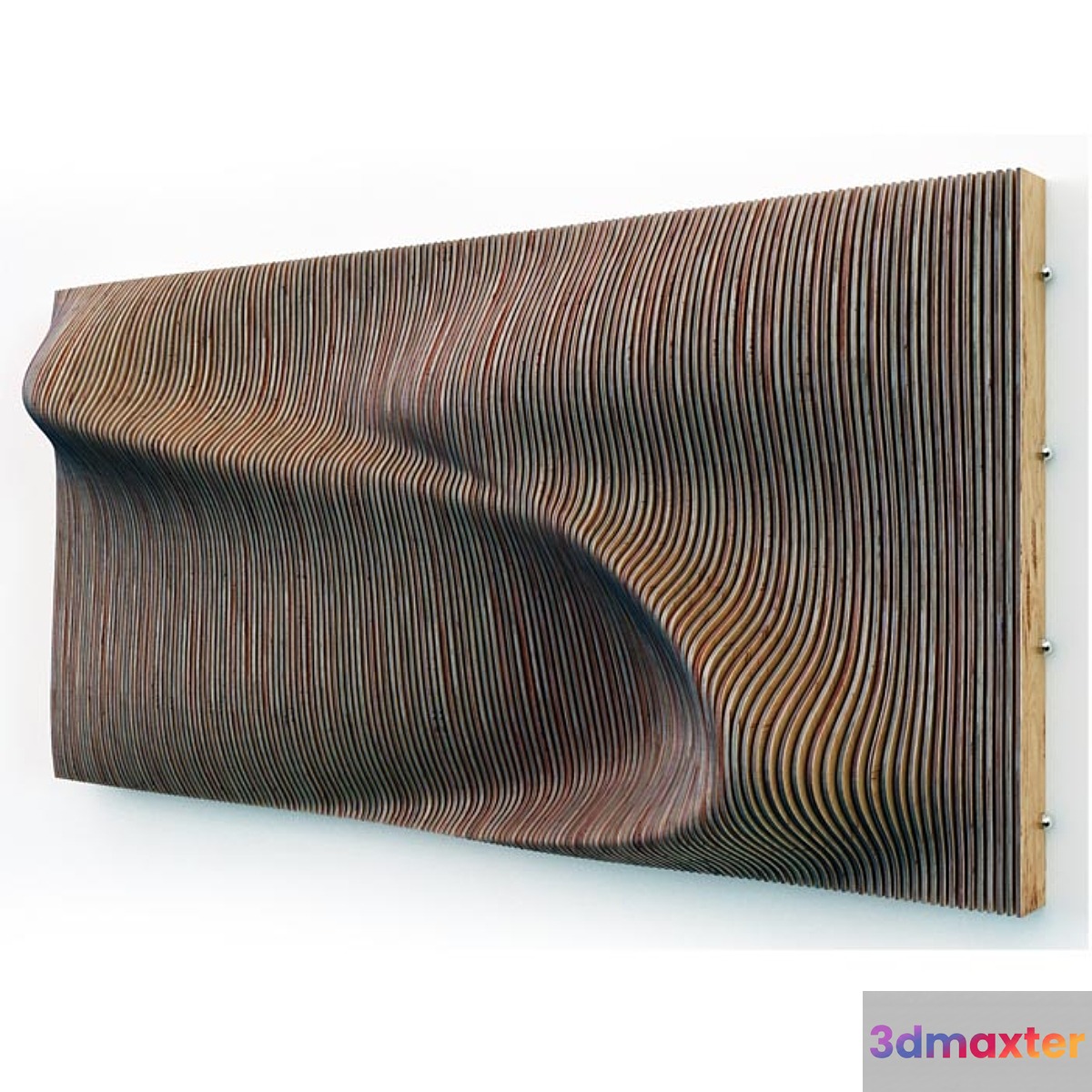decoration on the wall 3D Max