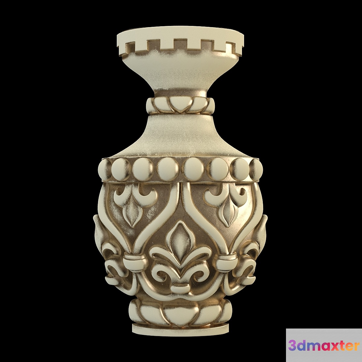Decor vase 3D Max